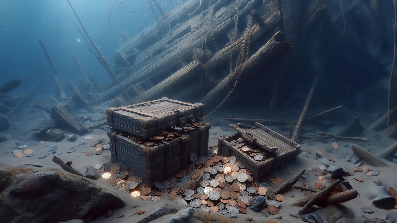 explorez les trésors anciens sous-marins et découvrez des vestiges historiques enfouis sous les eaux.